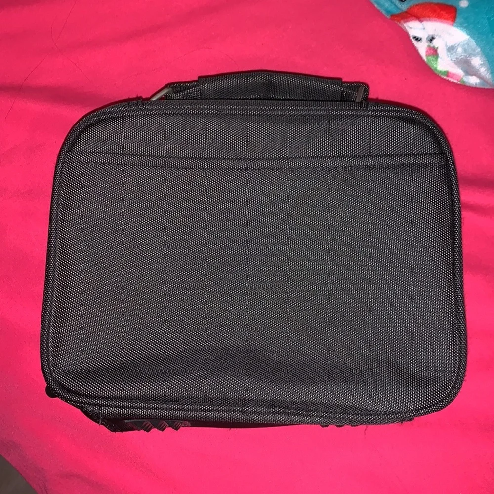 Symbols grey universal carry travel bag